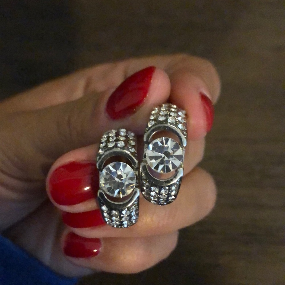 Crystal earrings